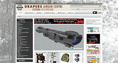 Desktop Screenshot of drapers-airguns.co.uk